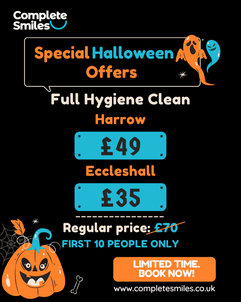 Book a Post-Halloween Dental Hygiene Treatment for a Seasonal Discount!