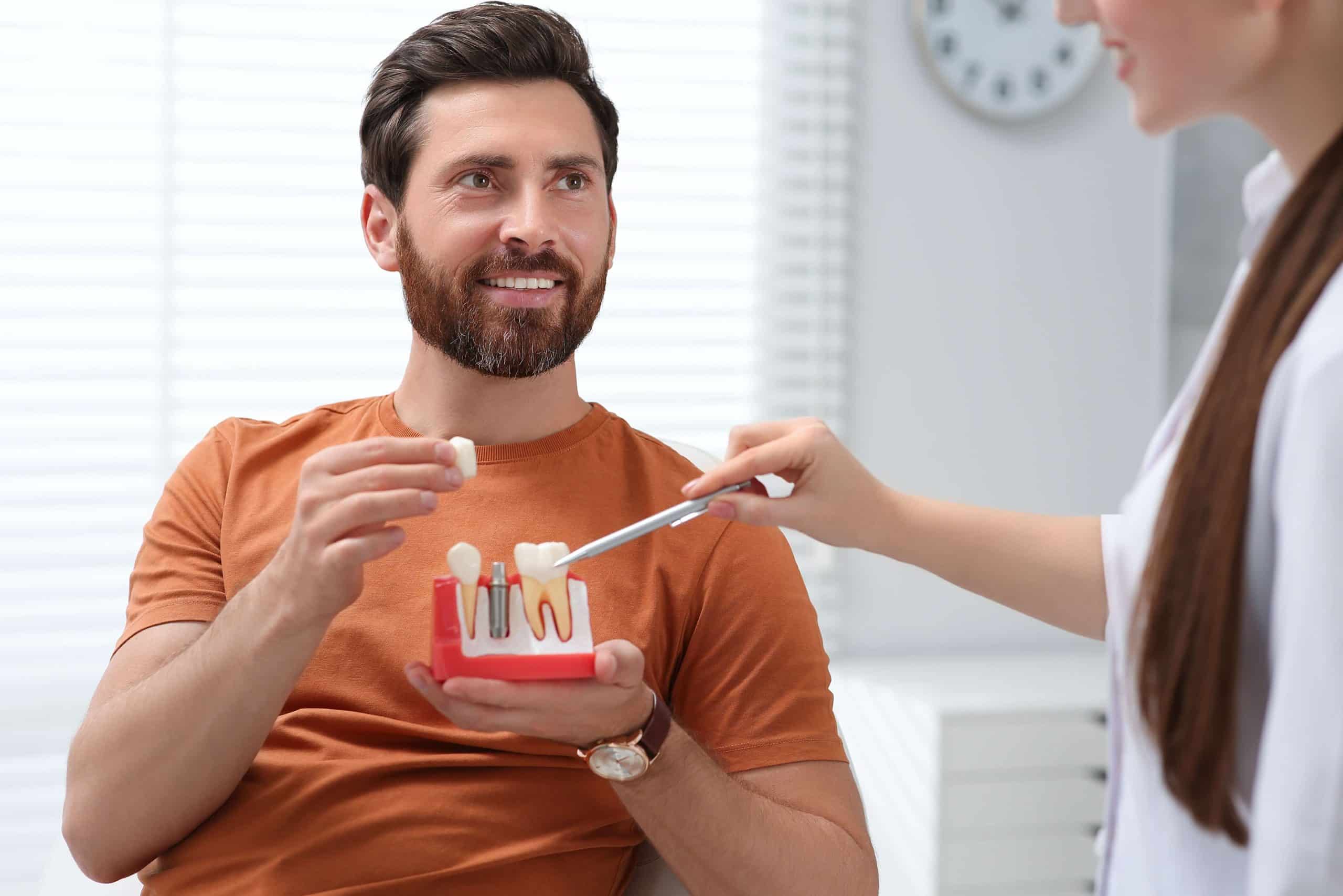 Dental implant infection signs and treatment