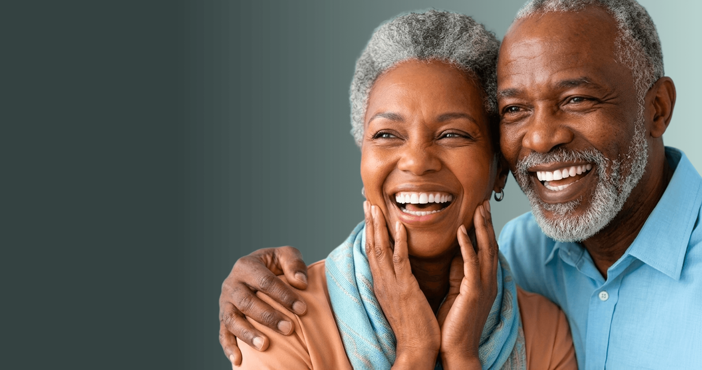 Happy patient sharing their dental journey